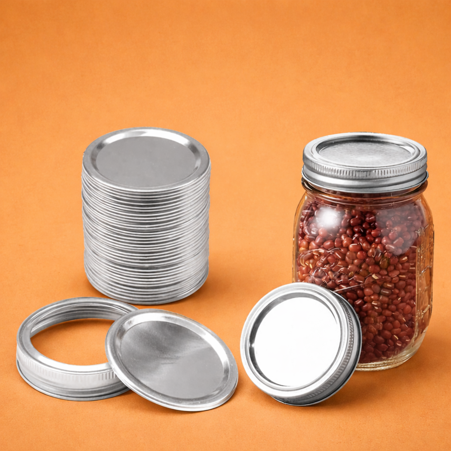 Couvercles Vacu-Boc 50 pieces 70 mm