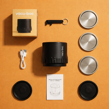 2 Kits Vacu-Boc®  + 50 couvercles  (Offre spéciale)