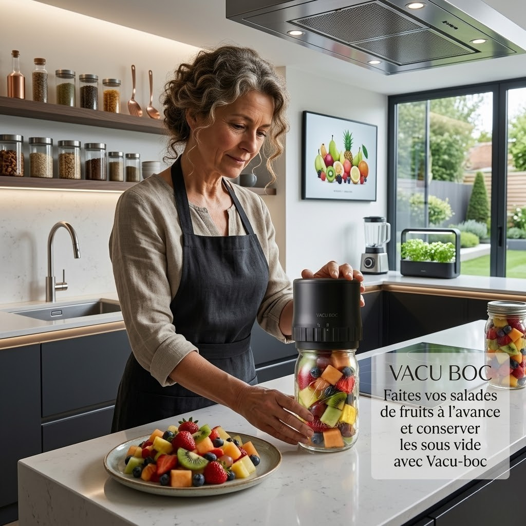 Vacu-Boc® – Kit de mise sous vide pour bocaux