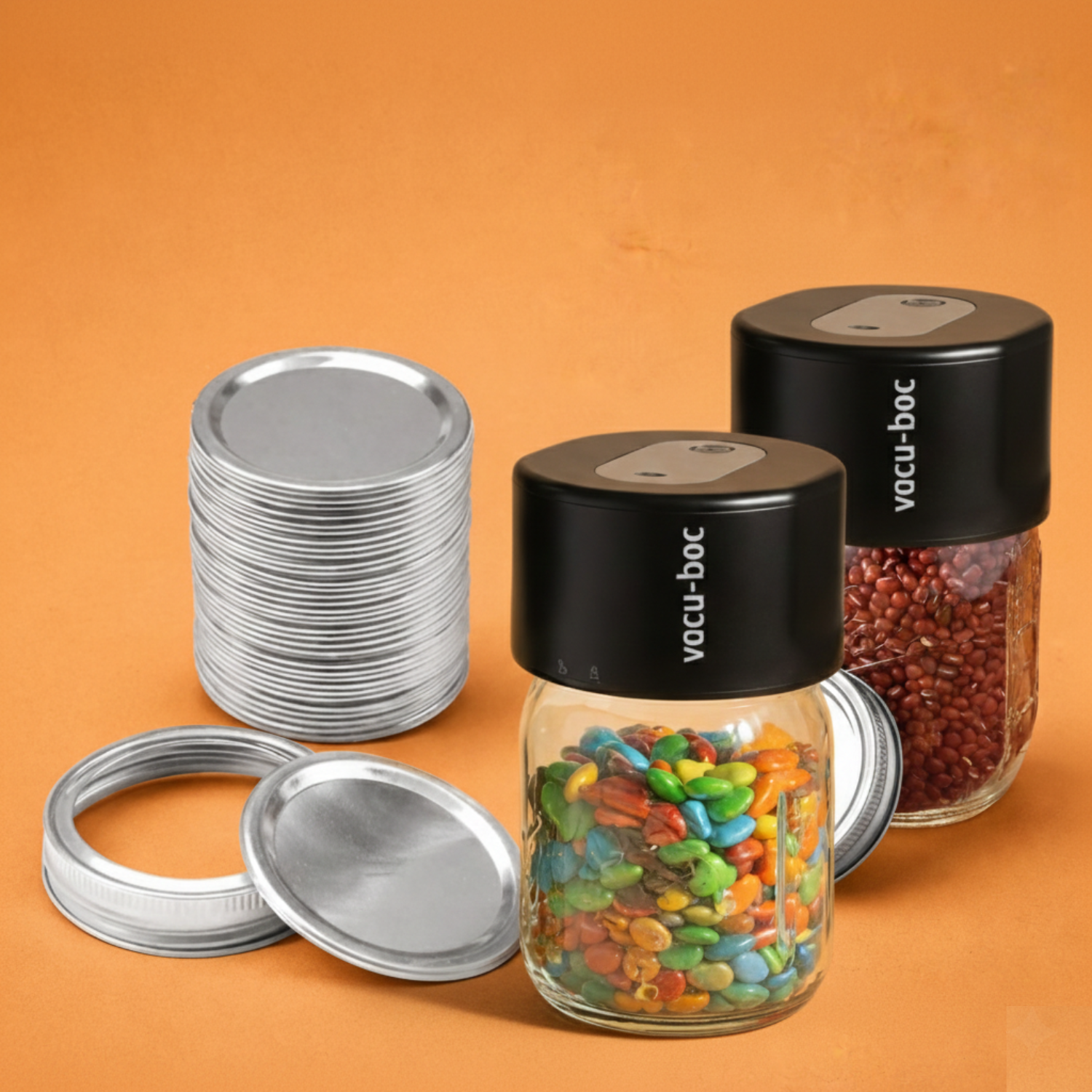 2 Kits Vacu-Boc®  + 50 couvercles  (Offre spéciale)